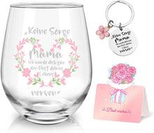 Mama Weinglas Muttertagsgeschenk Geburtstagsglas 520ml