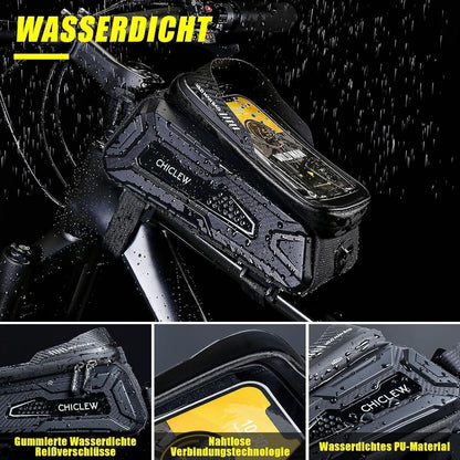 Fahrradtasche Rahmen Wasserdicht Mecha-Style mit Touchscreen
