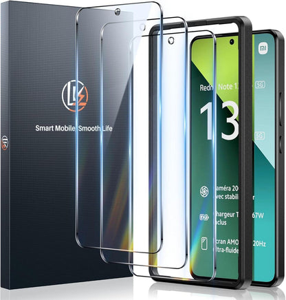 Schutzfolie Panzer Glas Xiaomi Redmi Note 13 Pro 5G 3er Pack