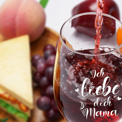 Weingläser Muttertagsgeschenk Beste Mama Geburtstag 17oz