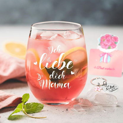 Joymaking Weingläser Muttertag Geburtstagsgeschenk 520ml 2er Set
