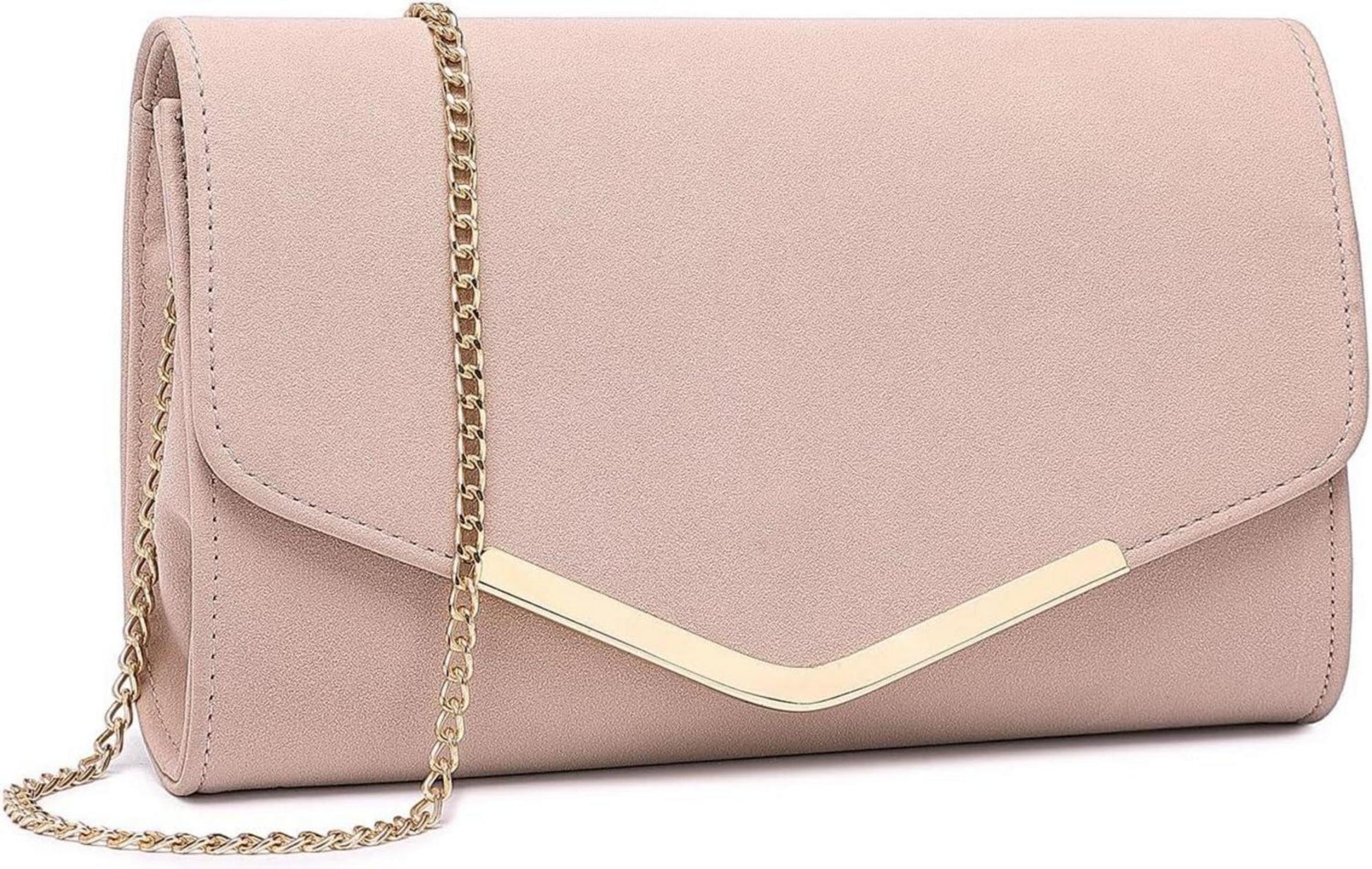 Damen Umschlag Clutch Elegant Abendtasche mit Kette - Hochzeit Party