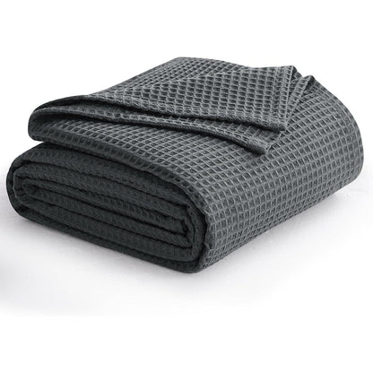 Bettdecke Dünne Decke Sommer Grau 220x240 cm XXL