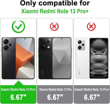 AROYI Xiaomi Redmi Note 13 Pro+ 5G Hülle Schwarz