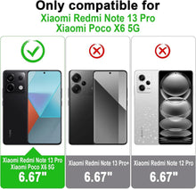 AROYI Xiaomi Redmi Note 13 Pro 5G Hülle Grün Kameraschutz 5G