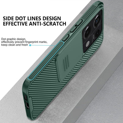 AROYI Xiaomi Redmi Note 13 Pro 5G Hülle Kameraschutz Slide Camera Grün