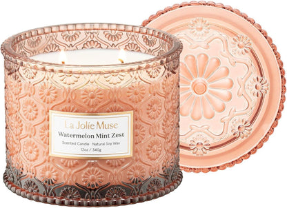 Watermelon Mint Duftkerze 340g 2-Docht-Sojakerze