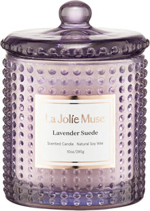 Duftkerze Lavendel Wildleder 10OZ Klassiker 285g Aromatherapie