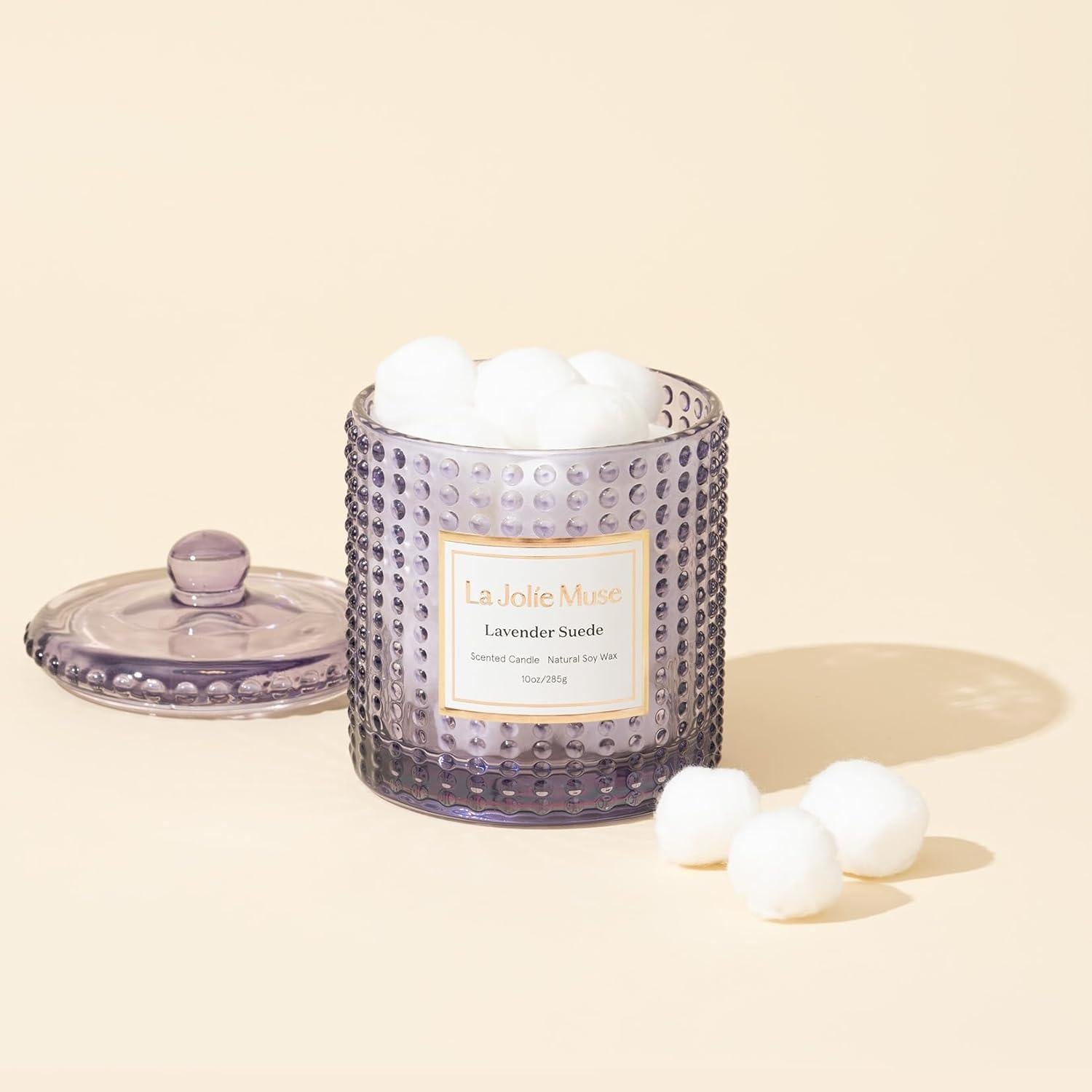 Aromatherapie-Kerze Lavendel-Sandelholz 10OZ 75h Brenndauer