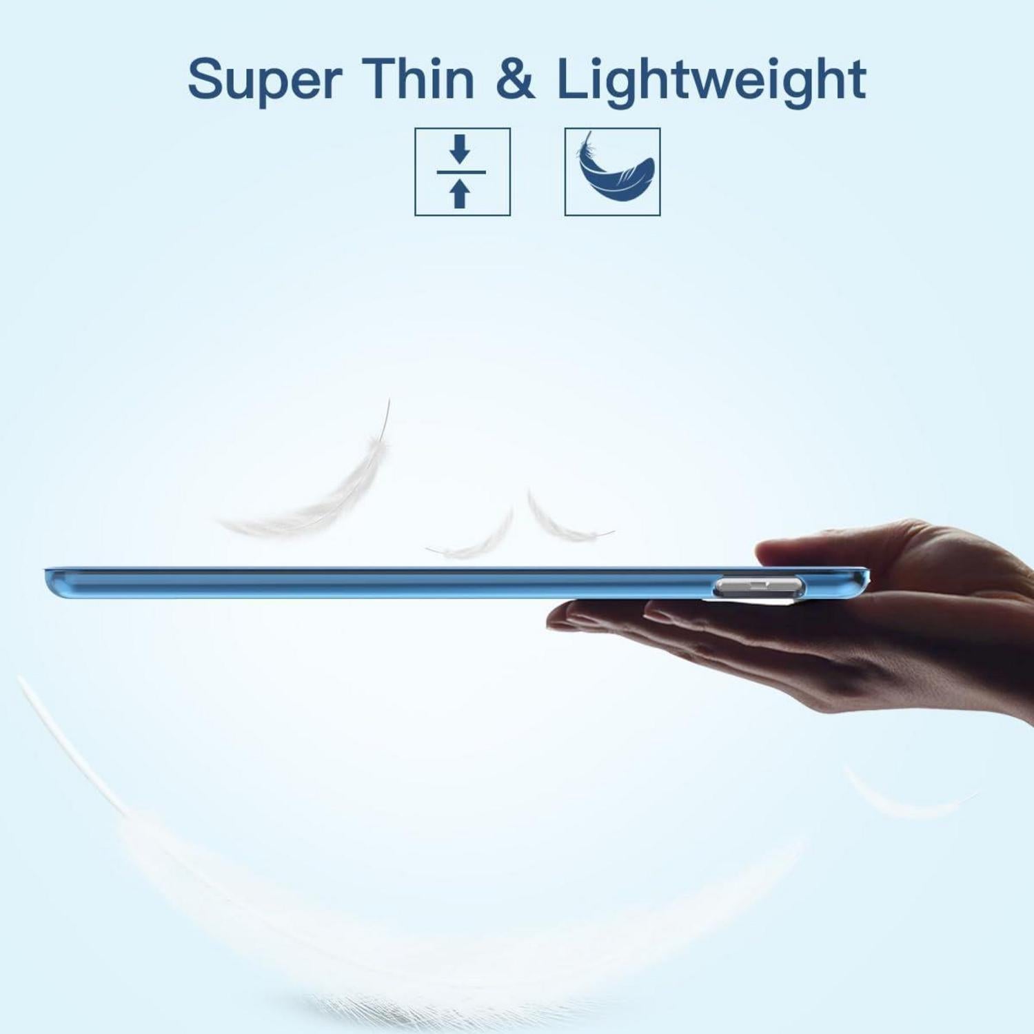 Schutzhülle iPad 9./8./7. Gen Smart Cover Enzianblau 10,2 Zoll