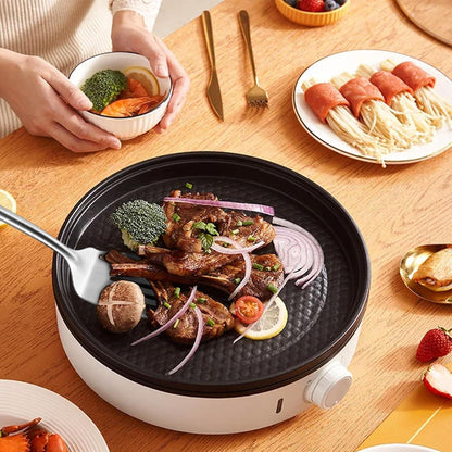 2-tlg. Edelstahl Wok Spatel Set für Haus und Küche