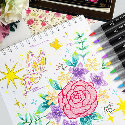 Acrylstifte 24 Farben Dual Tip Marker für DIY Crafts