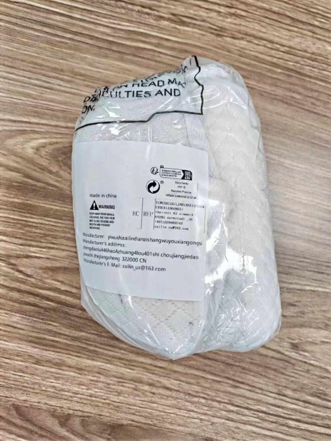 AIWITHPM Kniekissen für Seitenschläfer mit Memory-Schaum A24 42*18*10cm