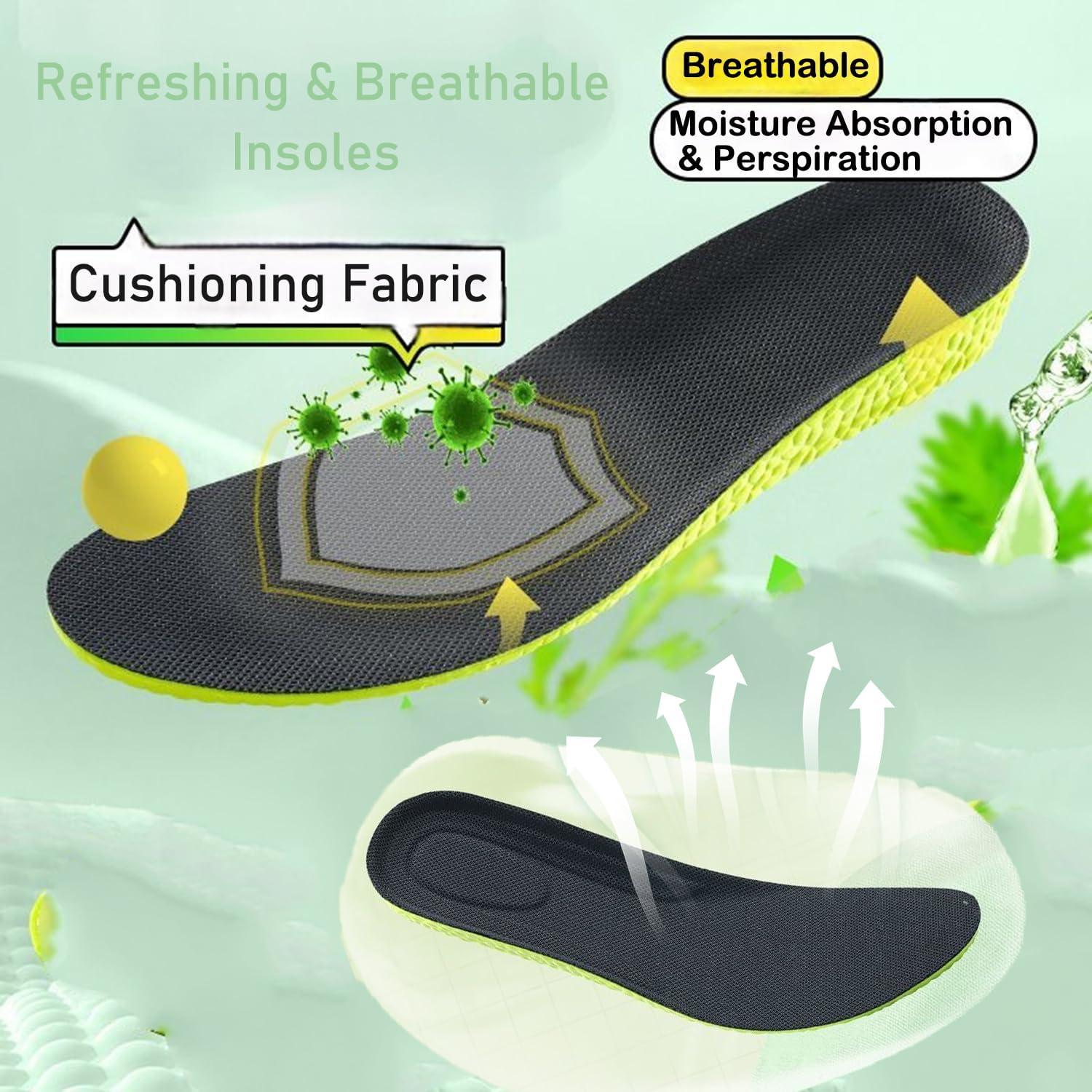 Memory Foam Einlegesohlen Komfort Herren Damen Plantarfasziitis Schuheinlagen