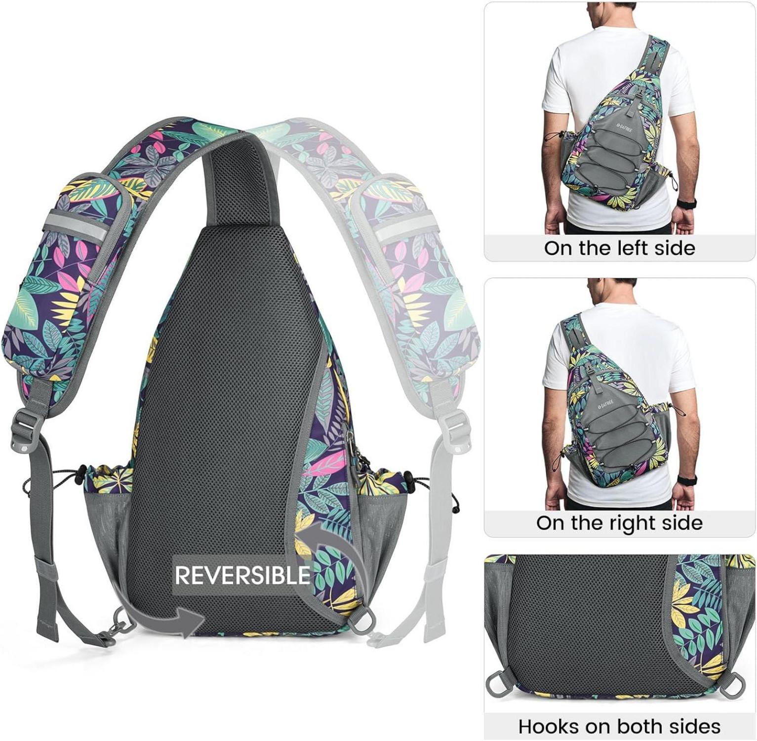 Sport Schultertasche Pickleball Schlägertasche Brusttasche Sling Bag Wandern