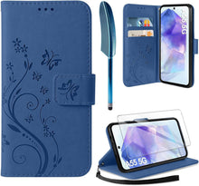 Hülle für Samsung Galaxy A55 5G mit Wallet und Schutzhülle