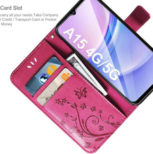 AROYI Samsung Galaxy A15 5G/4G Lederhülle Wallet Case mit
