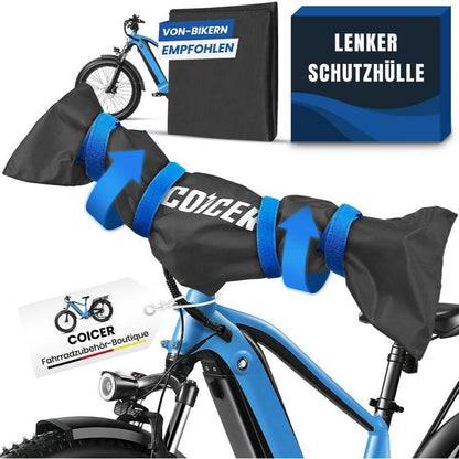 Lenkerschutzhülle Ebike wasserfest und robust - Blau