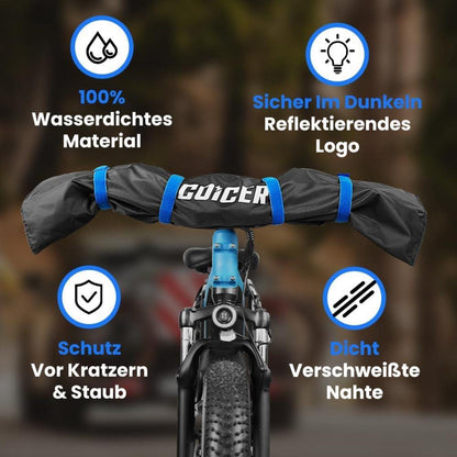 Lenkerschutzhülle Ebike wasserfest und robust - Blau