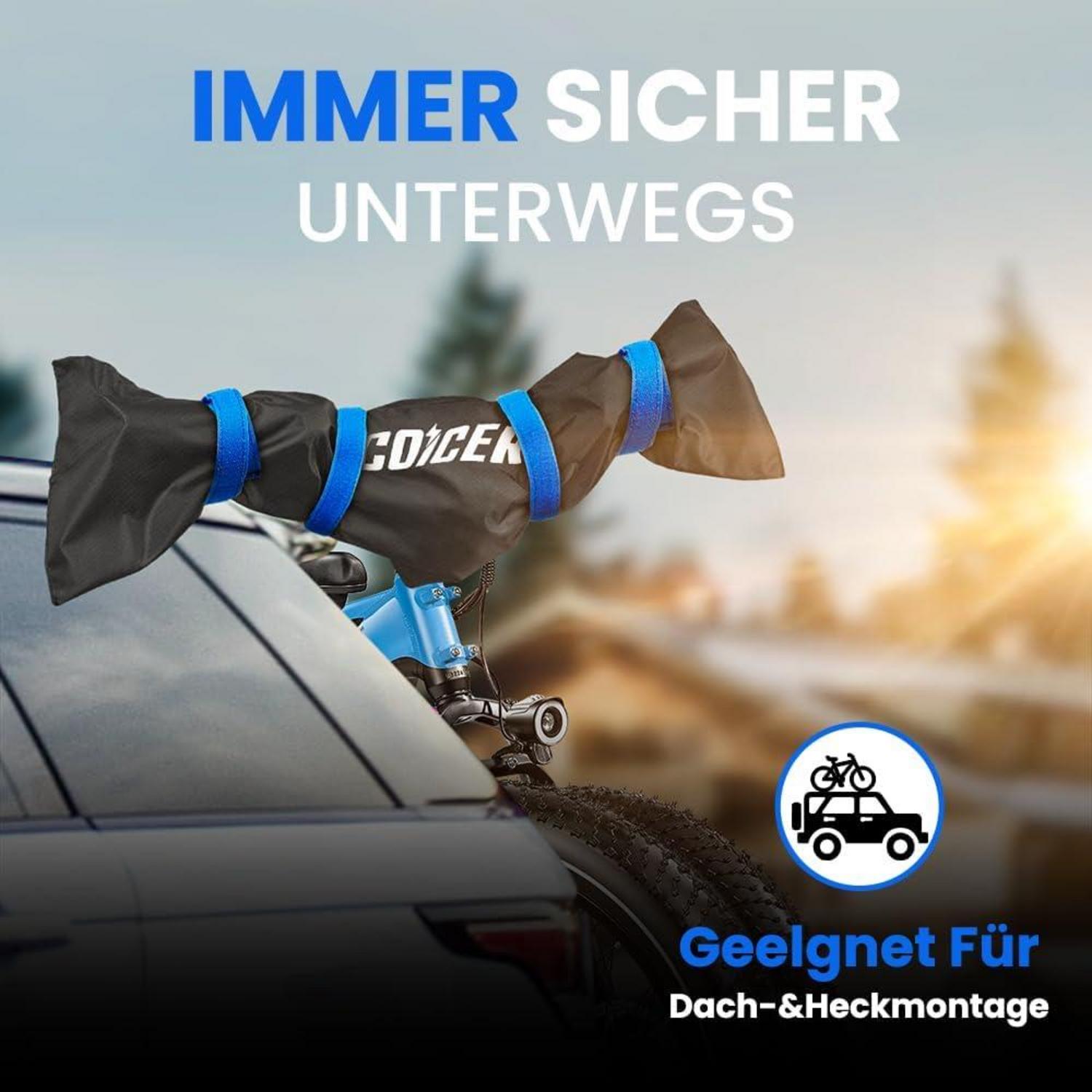 Coicer Lenkerschutzhülle Ebike wasserfest und staubgeschützt Blau