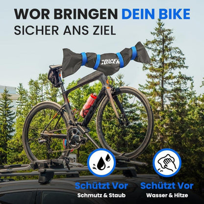 Coicer Lenkerschutzhülle Ebike wasserfest 300D Oxford Blau