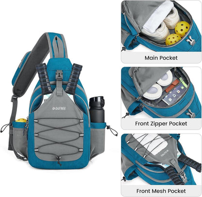 Sport-Schultertasche für Pickleball und Tennis - Vielseitige