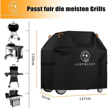 Lorymachy Grill Abdeckhaube 2024 - 600D Oxford Gasgrill
