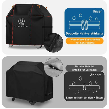 Lorymachy Grill Abdeckhaube 2024 - 600D Oxford Gasgrill