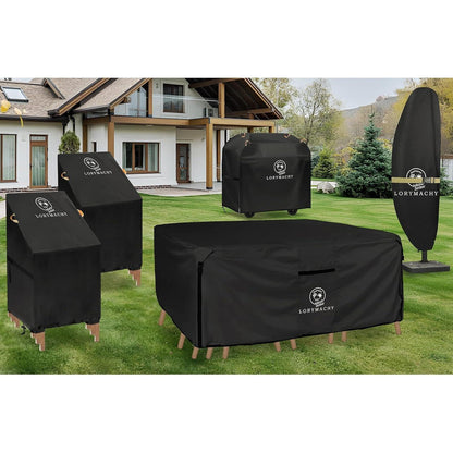 Lorymachy Grill Abdeckhaube 2024 - 600D Oxford Gasgrill