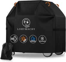 Grill Abdeckhaube Lorymachy 2024 Upgrade 600D Oxford Gasgrill Cover