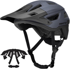 Mountainbike Fahrradhelm mit Schirm und Inmould Technologie