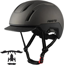 Fahrradhelm Urban mit Schirm Leicht Double Inmould Technologie City