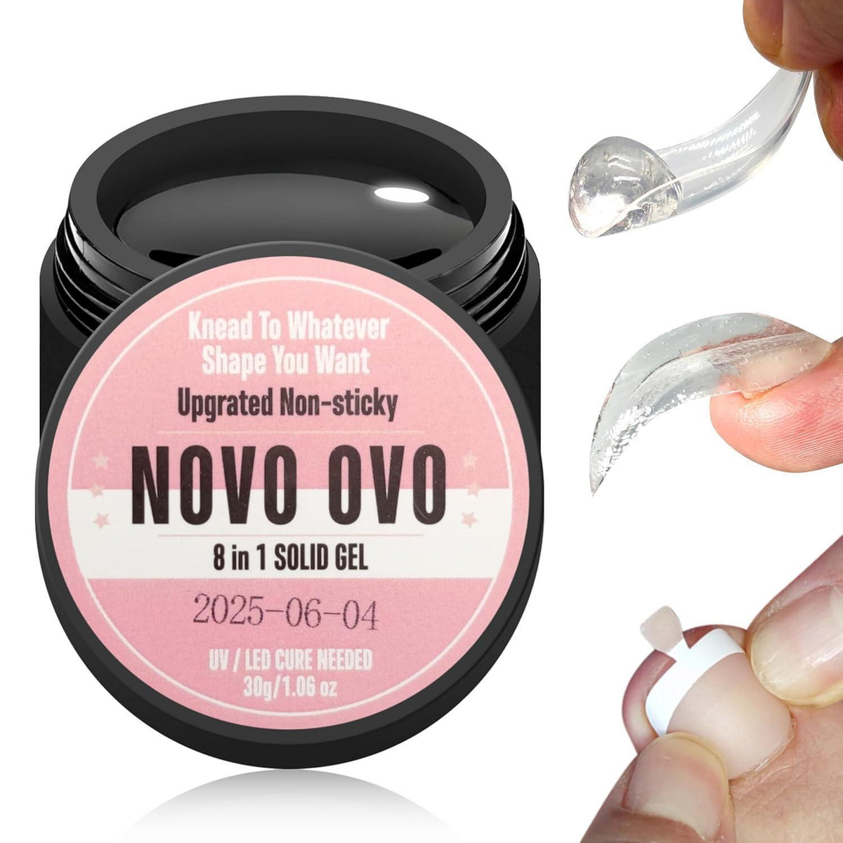 Fester UV Nagel Gel Kleber – Nicht Klebrig & Langlebig