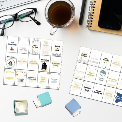 Ramadan Kalender XXL zum Selbstbefüllen in Grün