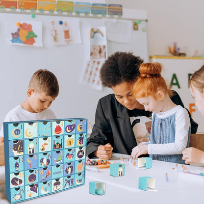 Ramadan Kalender XXL zum Selbstbefüllen in Grün