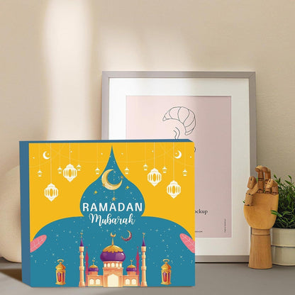 Ramadan Kalender XXL zum Selbstbefüllen in Grün