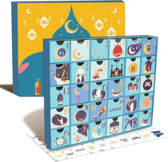 Ramadan DIY Adventskalender mit 30 leeren Schubladen Boxen