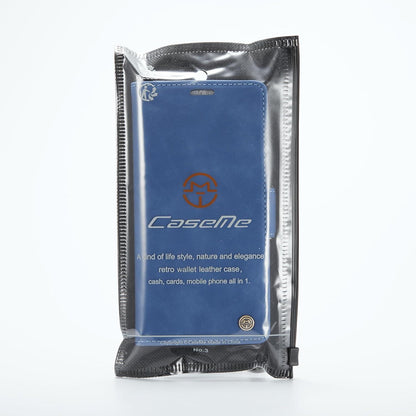 Samsung Galaxy S21 Handyhülle Klappbar Premium PU Leder RFID Schutz Blau