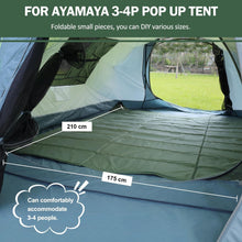 AYAMAYA Zelt 3-4 Personen Pop Up Strandmuschel Wasserdicht