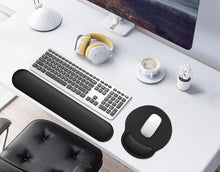 Ergonomisches Mauspad mit Handauflage und Handgelenkauflage