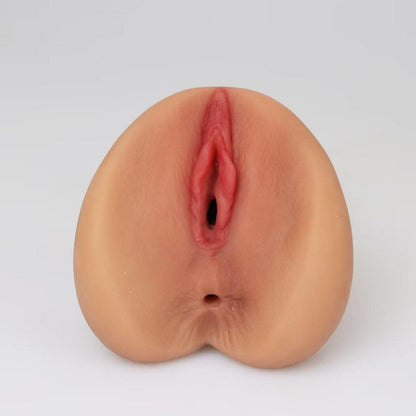 Realistischer Masturbator 2-in-1 mit Bulletvibratoren für Männer