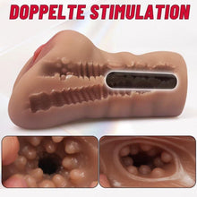 Realistischer Masturbator 2in1 mit