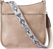 Vintage Kleine Crossbody Bag Echtes Leder Umhängetasche Braun