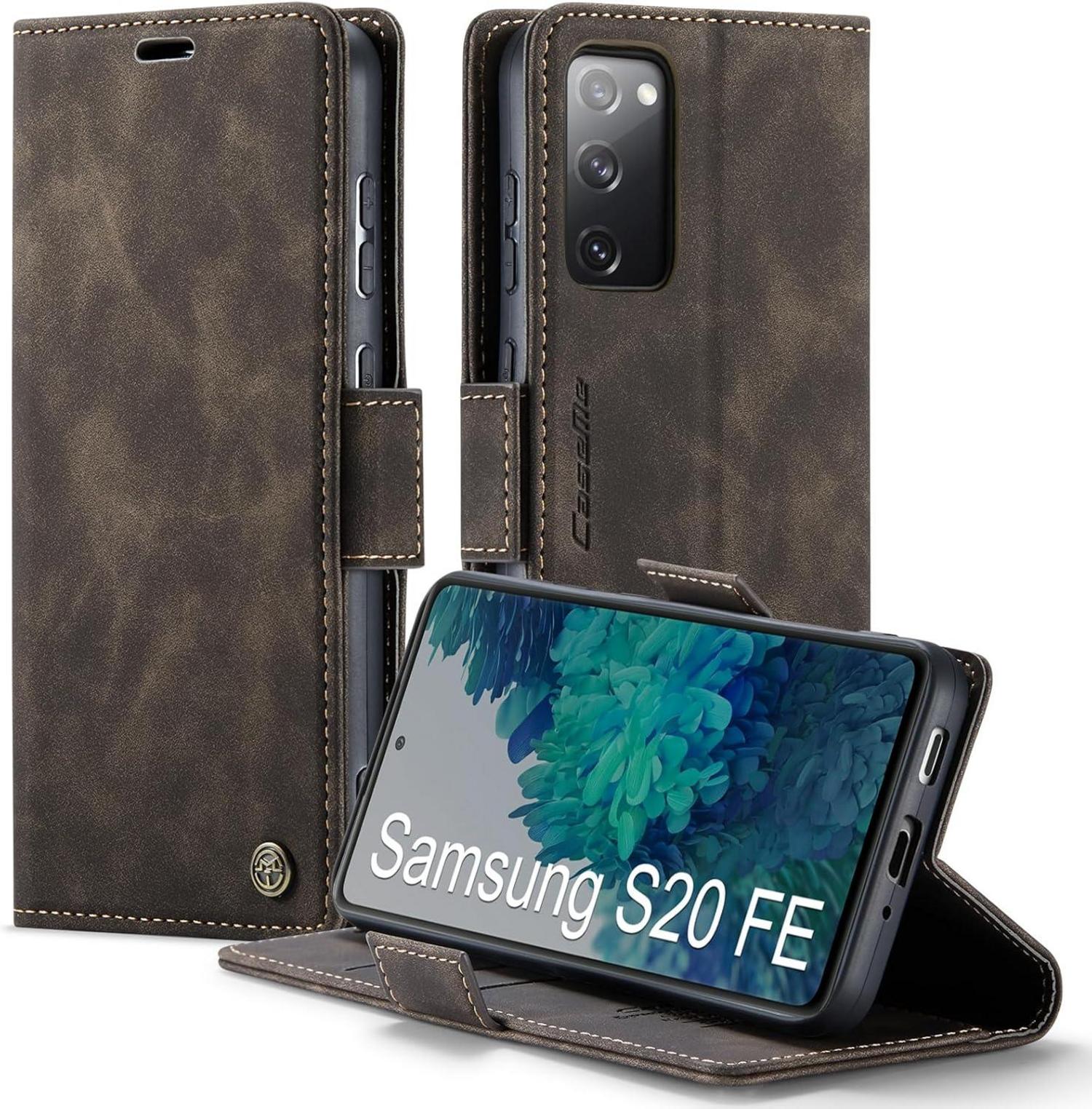 Samsung Galaxy S20 FE Klapphülle RFID Schutz 3 Kartenfächer