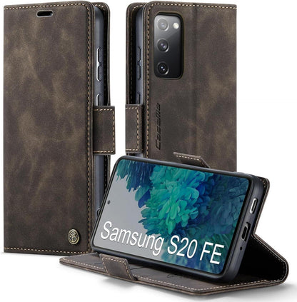 Samsung Galaxy S20 FE Klapphülle RFID Schutz 3 Kartenfächer