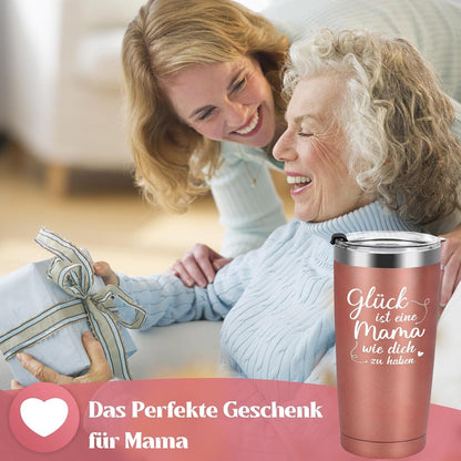 Livole Mama Geschenk Kaffeebecher to go 600ml Camping Becher 20oz
