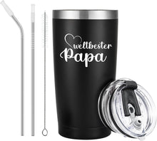 Livole Weltbester Papa Thermobecher 600ml - Geschenk Vatertag