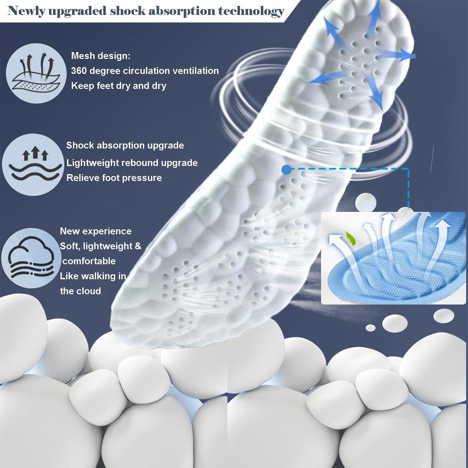 Memory Foam Komfort Einlegesohlen Orthopädisch Fußschmerzlinderung