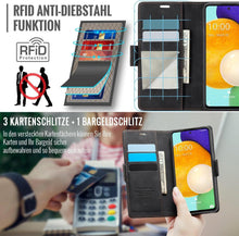 Samsung Galaxy A52/A52S Handyhülle RFID Schutz Klapphülle