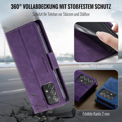 Handyhülle Samsung Galaxy A52/A52S Klappbar PU Leder RFID Schutz